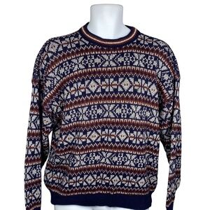 Vintage Robert Bruce Fair Isle Sweater